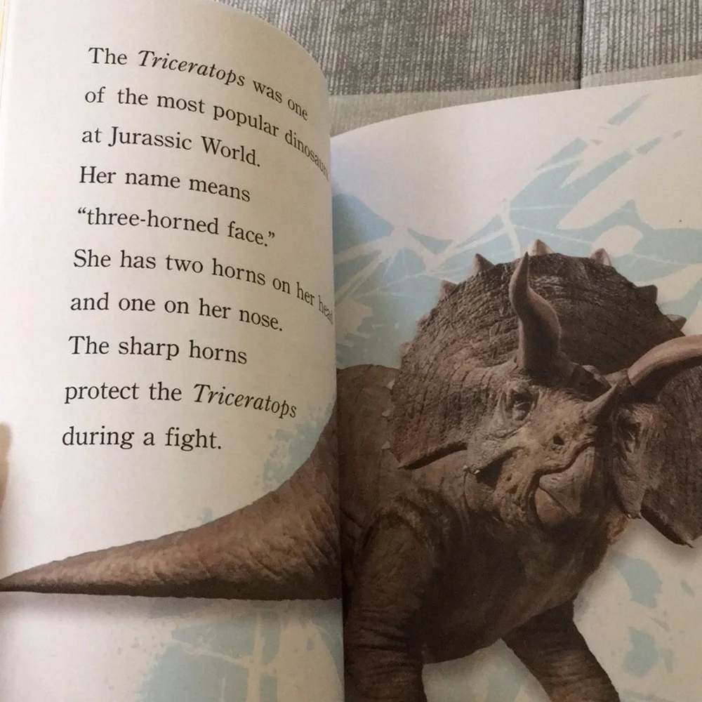 COPY - 🐊 3/$12 Jurassic World Dinosaur Rescue! Paperback